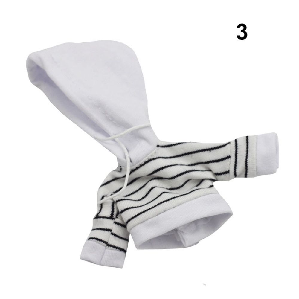 Одежда Аксессуары 11,1/12 Кукольная футболка Свитер Полосатый свитшот Длинный рукав Одежда Кукольное пальто