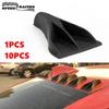 1 шт/10 шт универсальная крыша автомобиля плавники акулы спойлер диффузор вихревой генератор антенна украшение подходит для крыши задний спойлер бампер