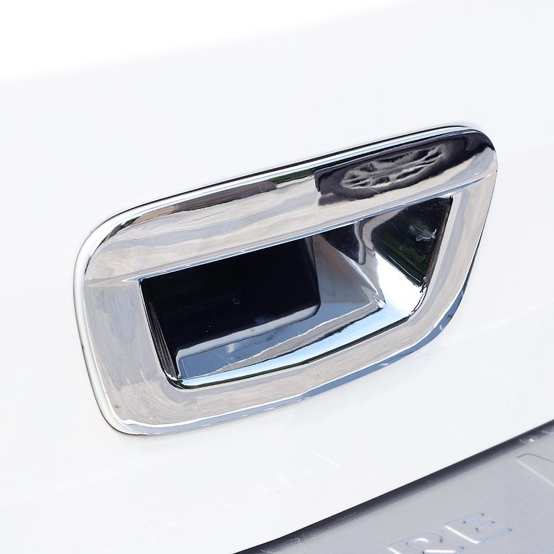 Подходит для 2014 2015 2016 Chevrolet Trax Tracker Хромированная задняя крышка багажника, крышка багажника, накладка на заднюю дверь, аксессуары, наклейка, 1 шт.