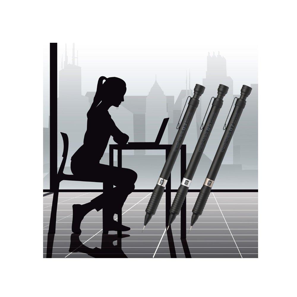Платиновая перьевая ручка механический карандаш профессионального использования матовый черный 0.7 MSDB-1500C
