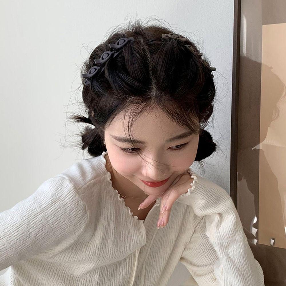 Plastic Duckbill Clip Korean Style Bangs Clip Elegant Braided Hair Clip Streetwear