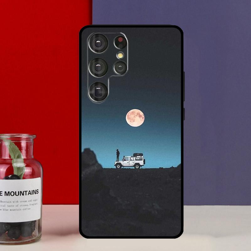 Кемпинг Природа Гора Чехол Funda Для Samsung Galaxy S25 Ultra S9 S10 S20 S21 FE S22 S23 Plus S24 Ultra Чехол для Телефона