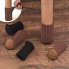 4Pcs Knitted Chair Leg Socks Furniture Table Feet Leg Floor Protectors Covers Floor Protection Pads