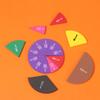 Math Teaching Toy Fraction Educational Montessori Educational Fraction Instrument Demonstrator