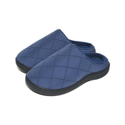 Водонепроницаемые тканевые мохнатые тапочки, противоскользящие и теплые осенью и зимой, с толстой вельветовой подошвой и хлопковыми тапочками для ношения на улице