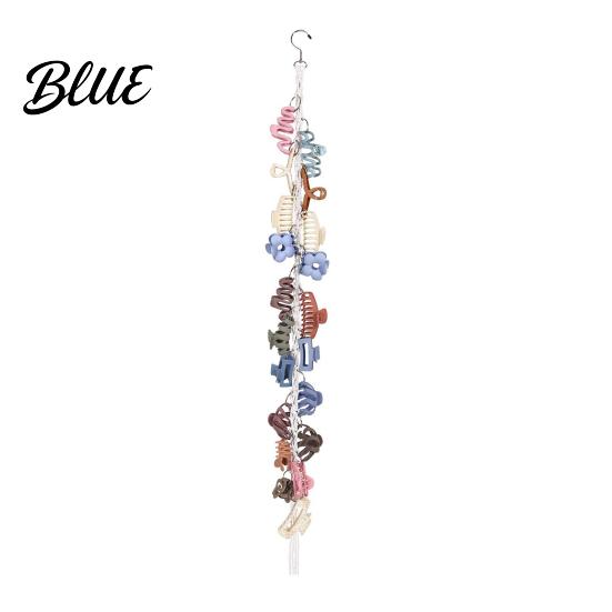 Fashionable Hair Accessory Display Boho Clip Organizer Braided Vertical Claw