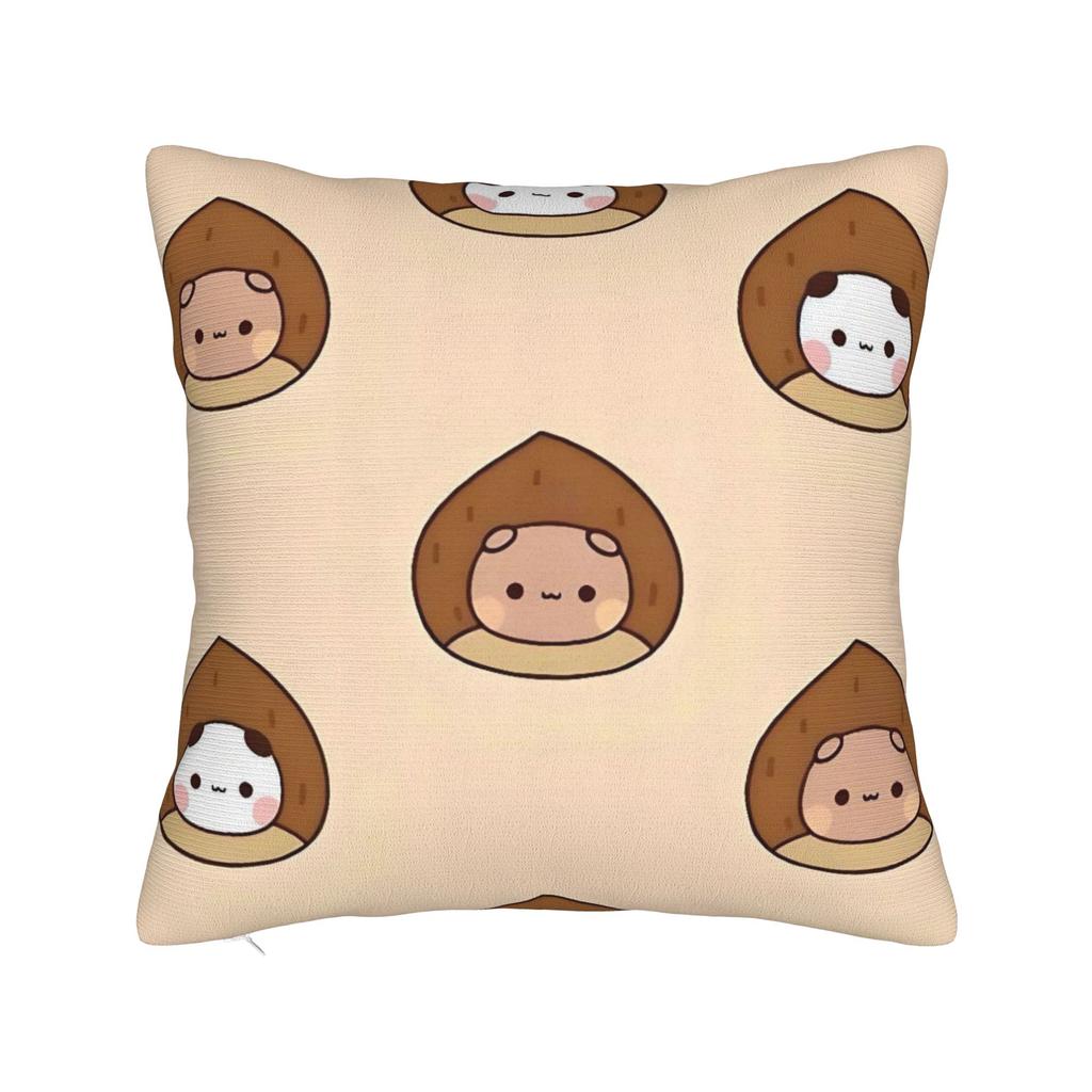 Cartoon Panda Bubu Dudu Pillowcase Printing Polyester Cushion Cover Decorations Throw Pillow Case Cover Home Zipper Xcm