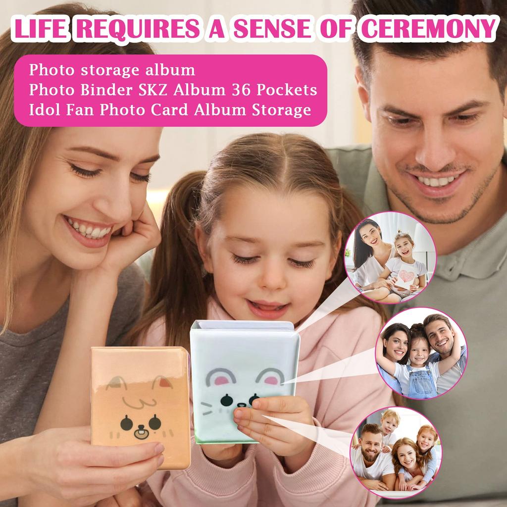 Photo Binder SKZ Album 36 Pockets Idol Fan Photo Card Album Storage