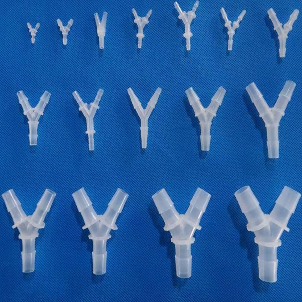 10Pcs Plastic 3 Way Connector PP PE Hose Fittings  for Aquarium Fish Tank Fittings