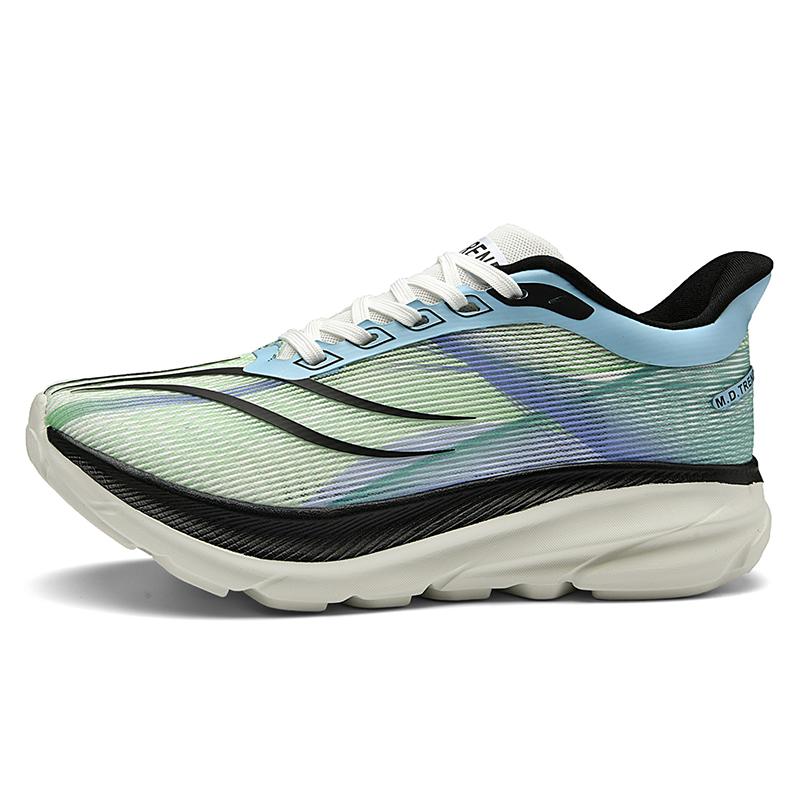 Мужские кроссовки для бега с амортизирующей карбоновой пластиной, спортивные кроссовки для тренировок, унисекс, женские кроссовки 2024 года, сетчатые удобные теннисные туфли для мужчин