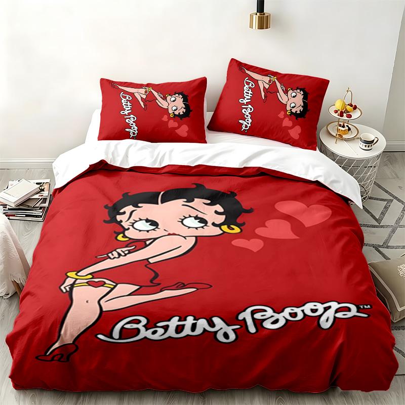 Betty 3pc set Perfect for bedroom use Comfortable bedding set includes a duvet cover and two pillowcases Ideal birthday or Christmas gift
