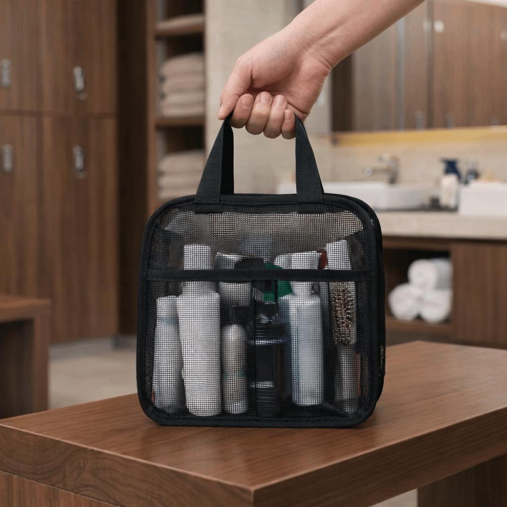 Large Capacity Makeup Pouch PVC Toiletry Storage Bag Simple Cosmetic Storage Bag  Travel