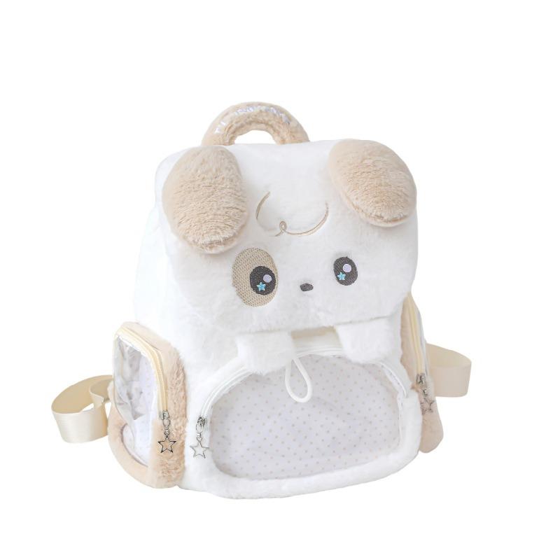 RosyPosy soft set, drawstring three-sided pain bag, cute large-capacity plush backpack, Comic-Con Star Chaser backpack.