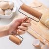 Double Dough Roller Pottery  Polymer Clay Rolling Pin Wooden Roller For Diamond Rhinestone Embroidery Art Hobby Supplies