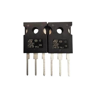 10 шт. TIP35C TIP36C TIP35 TIP36 Кремниевый PNP транзистор высокой мощности ST TO-247 TIP35C/TIP36C Дополнительные 125 Вт 100 В 25 А STM TO247 ПАРНЫЕ ТРАНЗИСТОРЫ