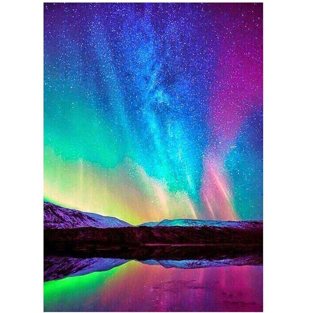 5D алмазная живопись «сделай сам» животное архитектурный пейзаж ручная работа полная вышивка стразами мозаичный узор украшение дома подарок