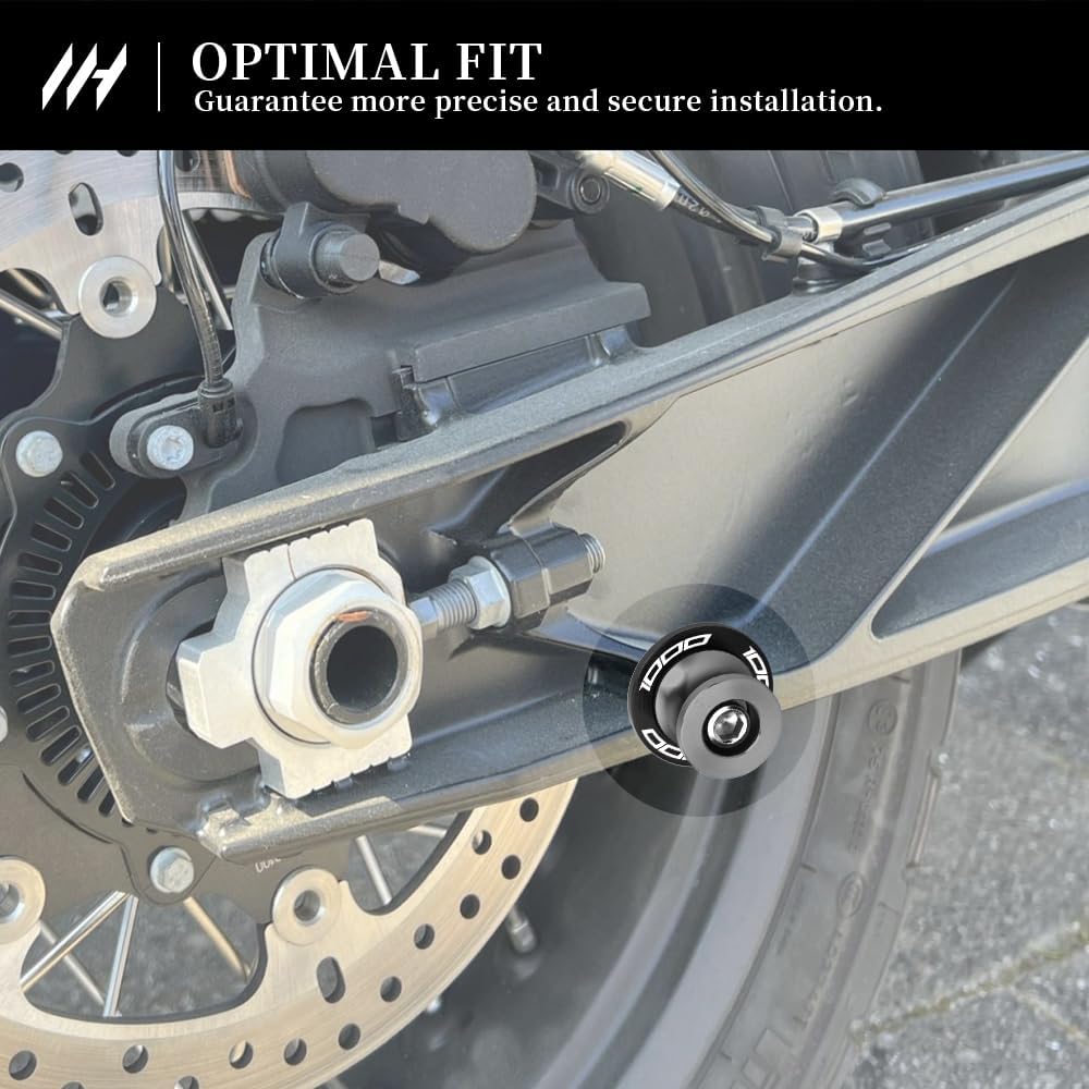 M10 Motorcycle Swingarm Sliders For Z1000 2003-2013 Z1000SX 2011-2013 Heavy-Duty Rear Swingarm Protectors Accessories