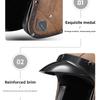 3C Vintage 3/4 Half Helmet Electric Motorcycle Summer Pedal Cruise Locomotive Leather Helmet Men and Women