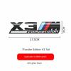 Competition Car Trunk Badge Emblem Thunder Edition Sticker For BMW m 1m 2m 3m 4m 5m 6m 7m 8x1m X2M X3M X4M X5M X6M X7M x 5 UTR6