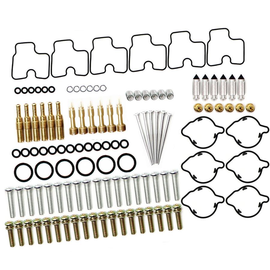 6 комплектов ремкомплекта карбюратора для Honda GL1500C GL1500CT Valkyrie 1500 1997-2003