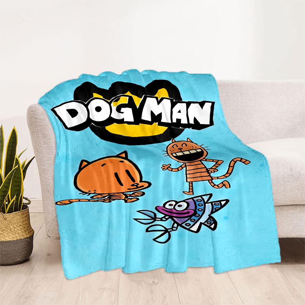 Dog Man Style Blankets are suitable for living rooms,making them an ideal choice for outdoor travel and gifts.