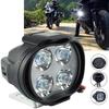Супер яркий 12W передний мотоцикл 4-светодиодный прожектор для фар