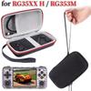 Дорожный чехол для игровой консоли Anbernic RG35XX H/RG353M, жесткий чехол-сумка из EVA, ударопрочный, с молнией, защитный чехол