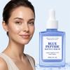 Blue Peptide Bounce Serum, Copper Tripeptide Facial Serum, Lightweight Fast Absorbing Daily Skin Care Essence 30ml Face Serum