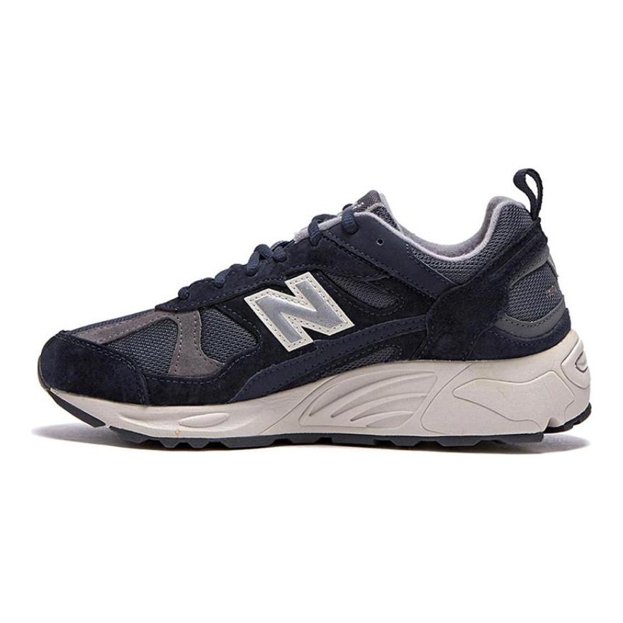 New Balance 878 Темно-синие серебристые кроссовки CM878KE1