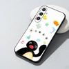 P-Пингвин Забавный Вырезанный Чехол Для Телефона Для Samsung Galaxy A73,A72,A71,A70,A52,A51 Другие Мягкий Черный Чехол