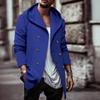 New Men's Cross-border Windbreaker Jacket Hooded Autumn Winter Trendy Thick Style  Fashion Style Coats