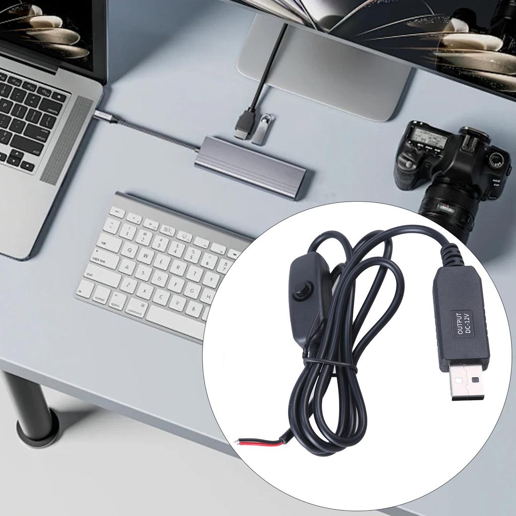 USB2.0 штекер 2-контактный кабель питания с переключателями косичка кабель для установленного USB-оборудования замена ремонта небольшой вентилятор