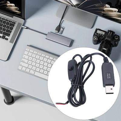 USB2.0 штекер 2-контактный кабель питания с переключателями косичка кабель для установленного USB-оборудования замена ремонта небольшой вентилятор
