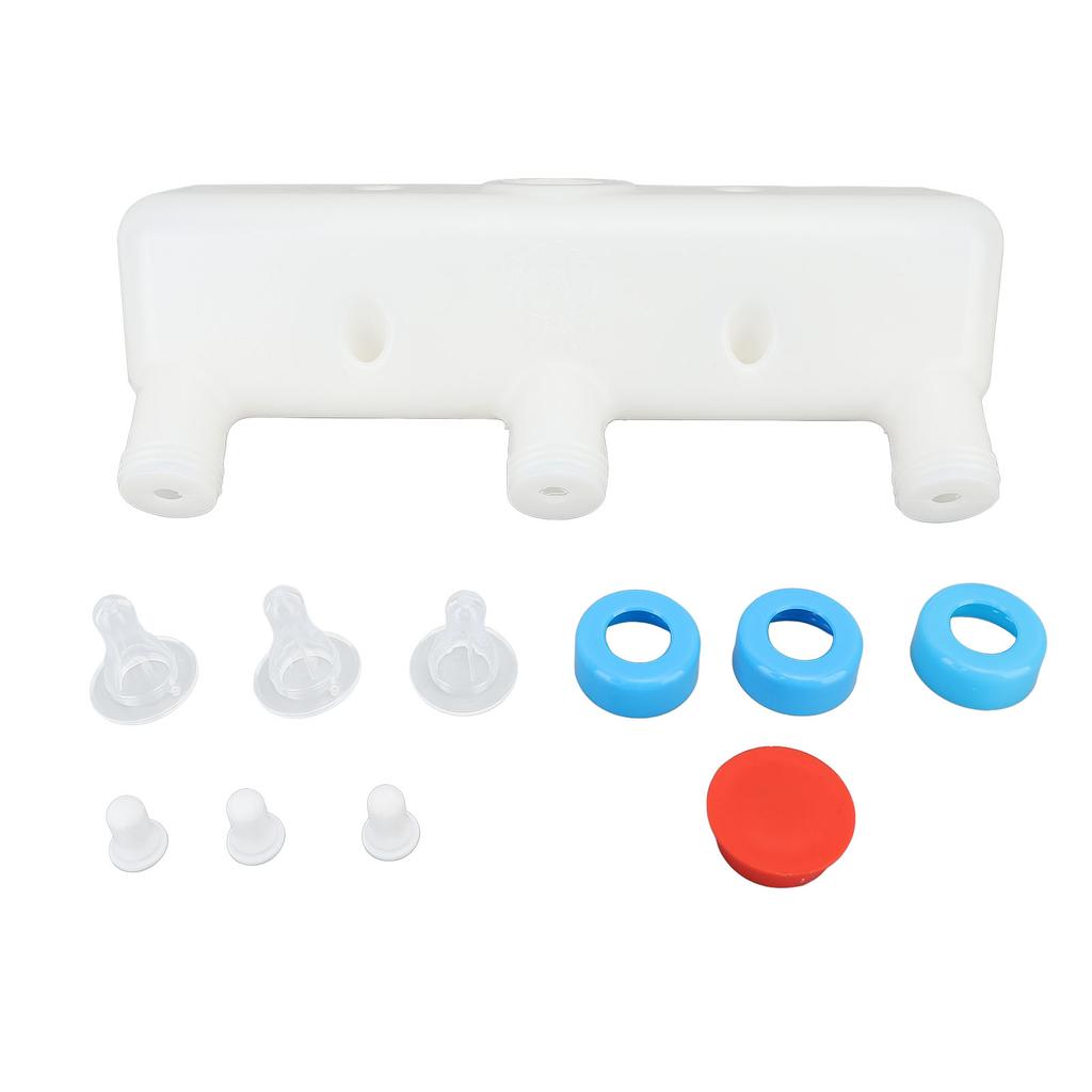 Кормушка для молока для мелких животных с 3 сосками, для поросят, ягнят, козлят, фермерское оборудование для питья, для котят