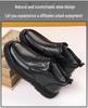 Men's High Top Fur and Leather Boots for Middle-Aged and Elderly  
