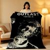 Игровое одеяло T-The O-Outlast T-Trials Throw из высокоплотного короткого плюша, мягкое, приятное для кожи, для дивана, для сна, в комнате с кондиционером