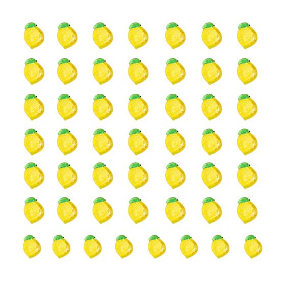 50 шт. подвески для дизайна ногтей из фруктовой смолы подвески для дизайна ногтей Kawaii вишня клубника лимон арбуз виноград персик DIY аксессуары для поделок