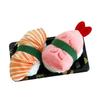2Pcs/Set Crinkle Sound Cat Chew Plush Toy Interactive Catnip Cat Toy Sushi Cat Toys  Pet Supplies