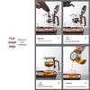 Стеклянный чайник-заварник YIHUTEA