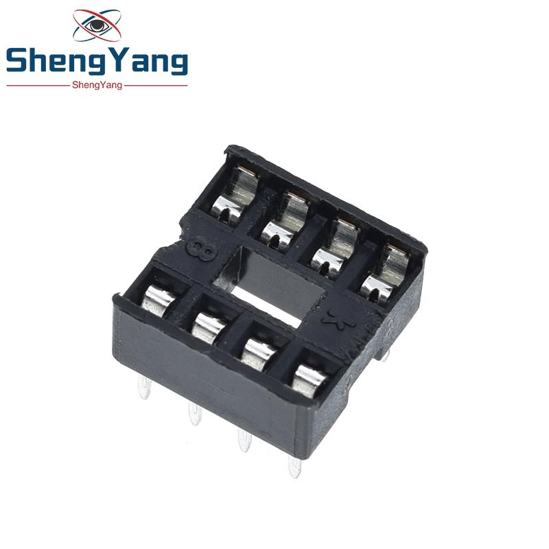 20Pcs , (10 Each) NE555 NE555P 555 Timer Programming + 8 Pin Sockets for TZT Boost Step Down Power module