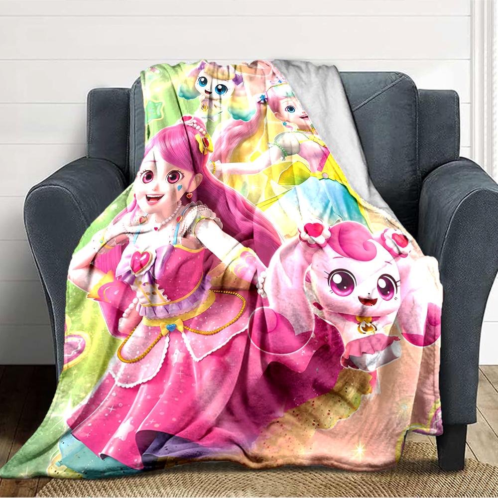 1pc Catch Teenieping Magic Sweethear (3) Blanket, Gift, for Men and Women, Soft Blanket, Good for Sofa Bed Couch Travel, Lightweight Flannel Blanket