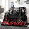 Halloween Horror Night Blanket Soft Throw Blanket For Home Bedroom Bed Sofa Travel Office Solid Christmas Blanket
