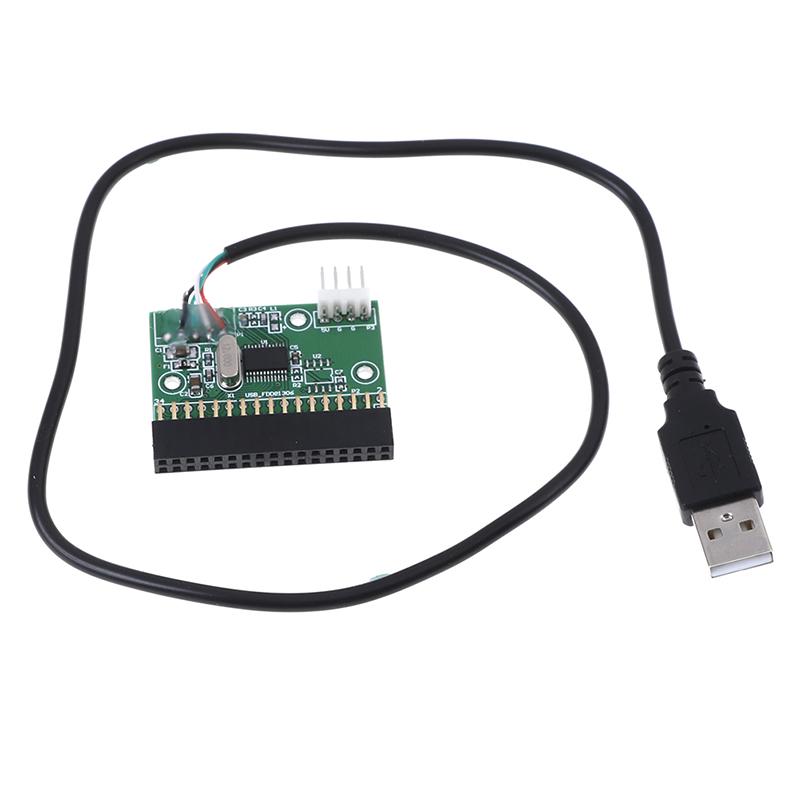 1PCS 1.44MB 3.5" Разъем для дисковода гибких дисков 34 PIN 34P к USB-кабелю Адаптер PCB Плата
