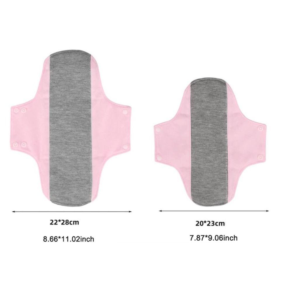 3 шт. Графеновые менструальные тканевые прокладки Многоразовые ежедневные прокладки Стираемые гигиенические прокладки Взрослые Пожилые