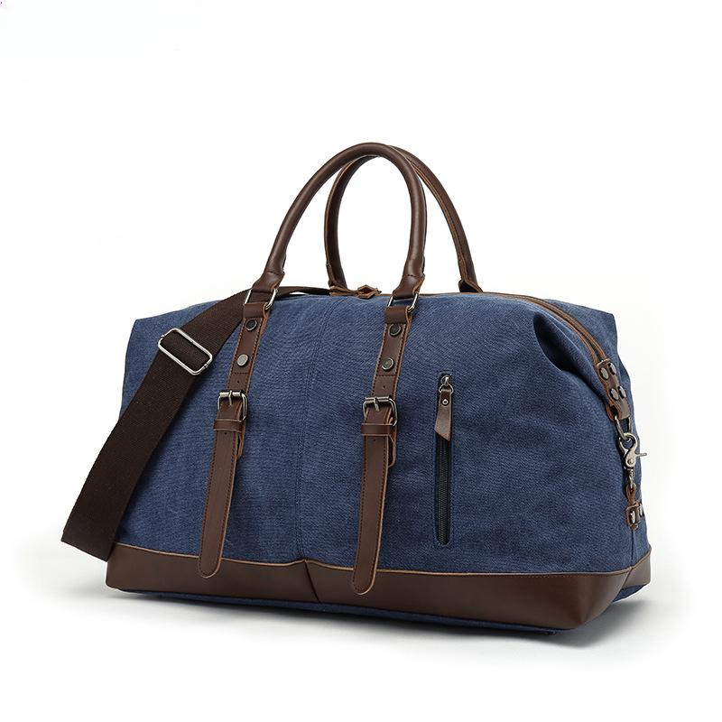 Travel Bag PU Duffel Bag Male Travel Storage Yoga Fitness Bag Travel Moving Canvas