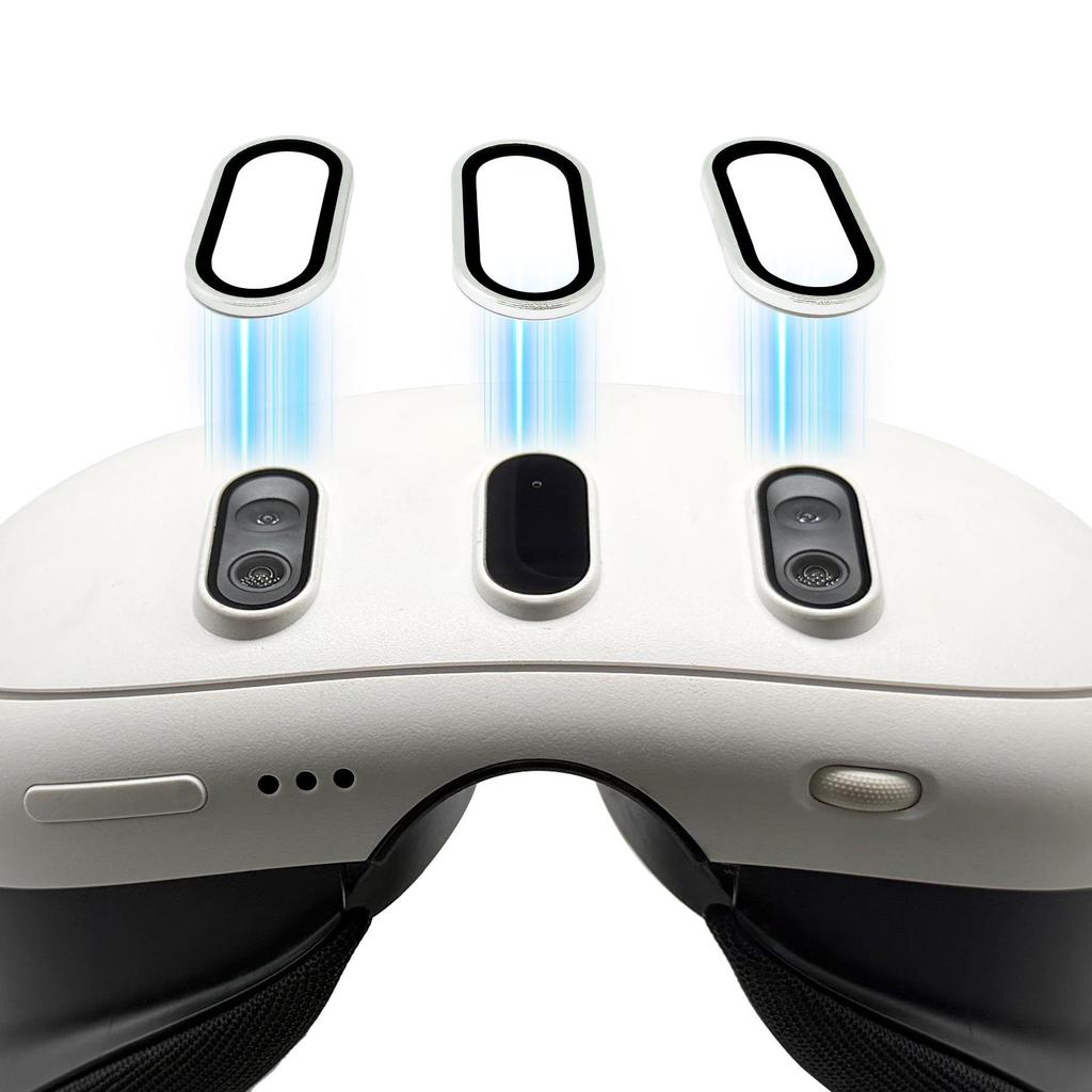 Пленка на линзы из титанового сплава для Meta Quest 3: Взрывозащитная закаленная защитная пленка для VR-очков