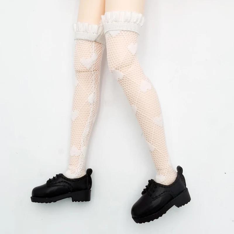 Обувь Ботинки Леггинсы для кук Blythe Azone Sock OB23 OB24 Кукла Черный Белый Кружевной Чуллок