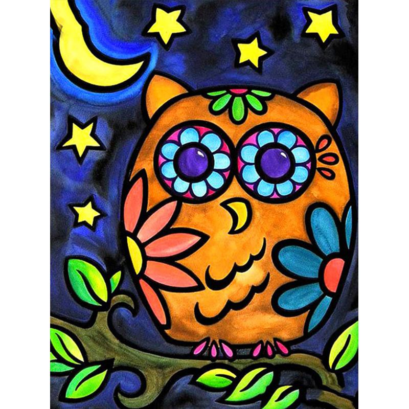 5d Алмазная вышивка Сова Мозаика Набор для вышивки крестом Круглая квадратная алмазная живопись Животное Новое поступление Стразы из бисера Ручная работа Хобби