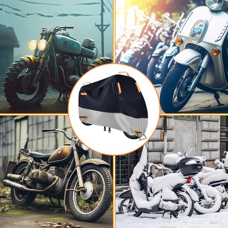 Мотоциклетный мопед 420D Heat Car Body совместим с General Tear Lock Elastic Super Water UV Storage Bag В комплект входит чехол, чехол, толстый, водонепроницаемый,