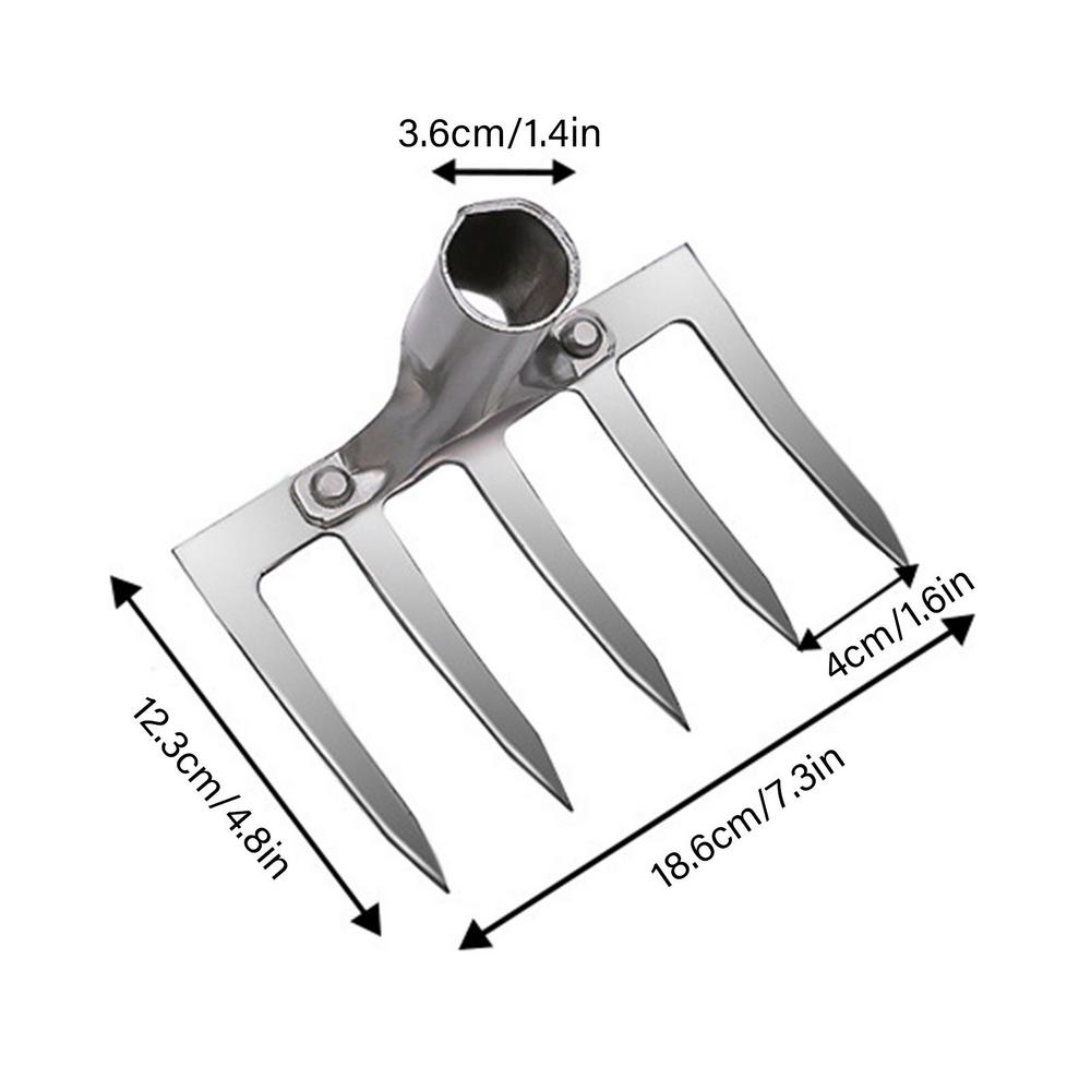Прополка Мотыга Грабли Сельскохозяйственные Фермерские Ручные Инструменты Переворачивание Земли Рыхление Почвы Артефакт Гвоздь Грабли Инструмент Садовые Принадлежности